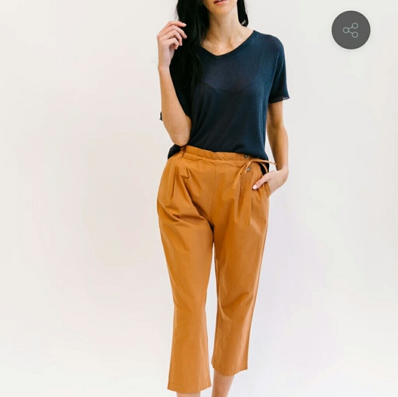 Roolee Pants - Camel trouser pants